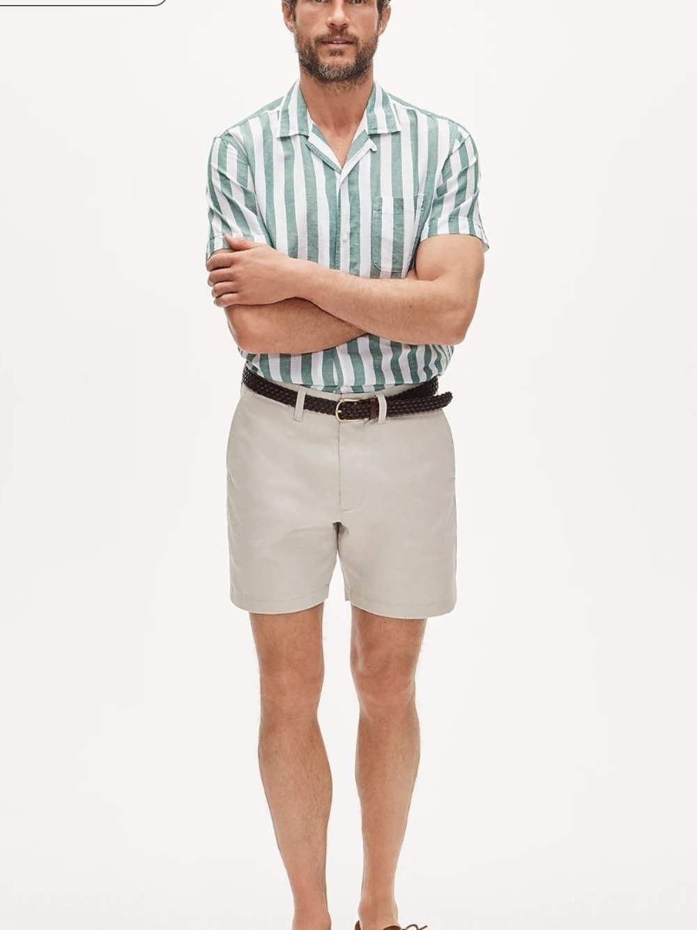 5" Harbor stretch chino short